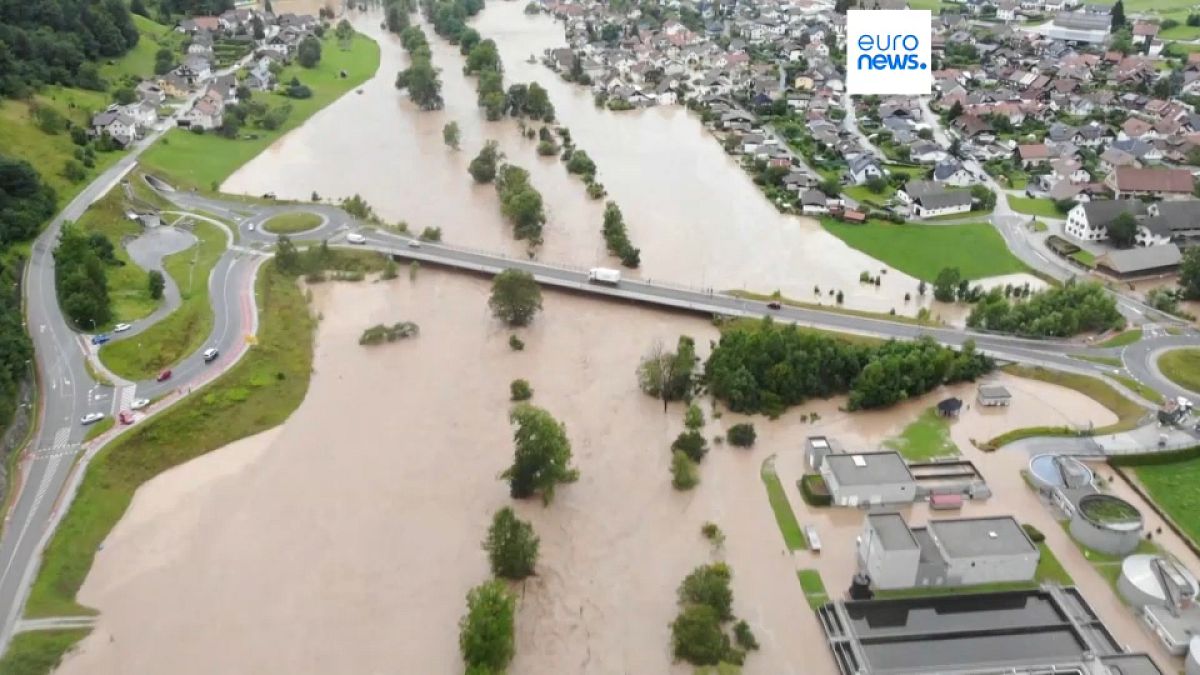 Las inundaciones provocan en Eslovenia al menos tres muertos