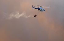Helikoptereket is bevetnek a bozóttűz oltásához Portugáliában