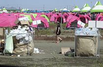 Pfadfinder aus den USA reisen ab wegen extremer Hitze beim Internationalen Treffen Jamboree in Südkorea