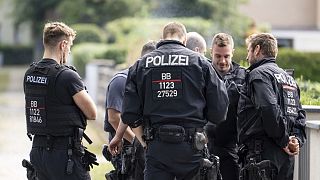 Fotónk illusztráció: német rendőrök bevetésen