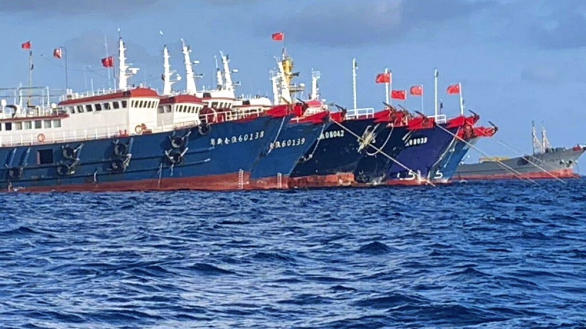 ARQUIVO / Navios chineses no Mar do Sul da China
