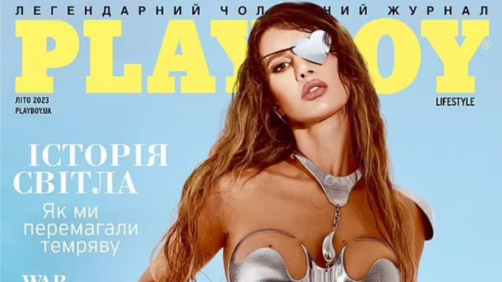 Първият украински Playboy след руската инвазия включва оцелял при опит за убийство