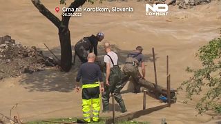 Rettungseinsatz in Slowenien