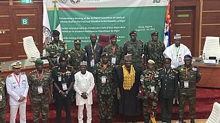 The defence chiefs from the Economic Community of West African States (ECOWAS) 