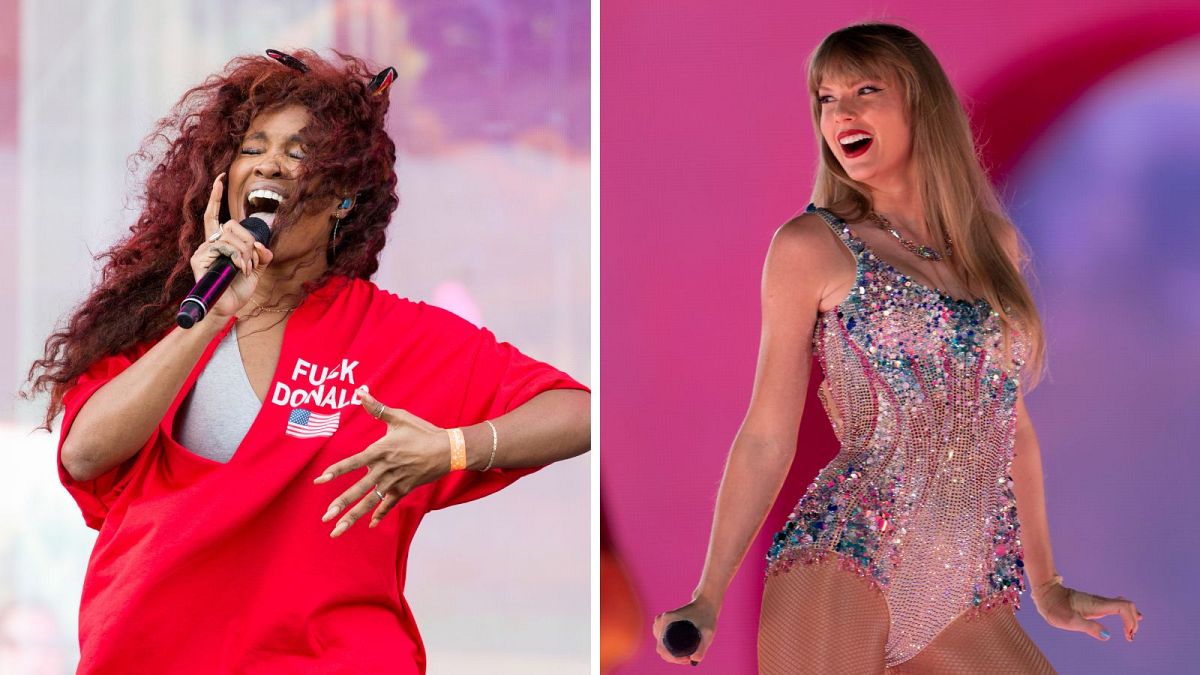 SZA (izquierda) y Taylor Swift (derecha) lideran las nominaciones a los MTV VMA 2023