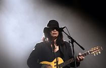 Sixto Rodriguez tritt während eines Konzerts in Paris (4. Juni 2013 in Paris)
