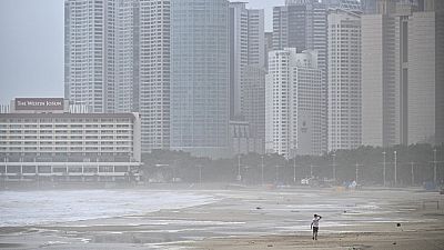 La tempête Khanun en Corée du Sud (août 2023).