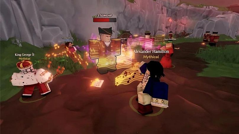 Roblox meets the revolution: Take a look at this new 'Hamilton' video game