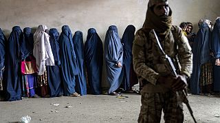 Afgán nők elnyomás alatt