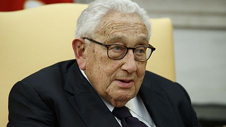 L'ancien secrétaire d'État Henry Kissinger à la Maison Blanche, le mardi 10 octobre 2017, à Washington.