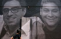 Külföldön fogva tartott amerikaiakat ábrázoló falfestmény Washingtonban