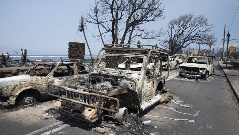 WATCH: Catastrophic wildfires lay waste to historic Maui town of Lahaina