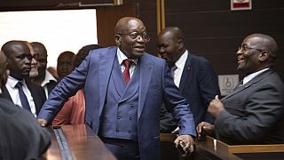 Güney Afrika'nın eski cumhurbaşkanı Jacob Zuma