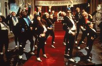 'The Time Warp' in all its glory - a still from The Rocky Horror Picture Show