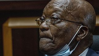 L'ex presidente sudafricano Jacob Zuma