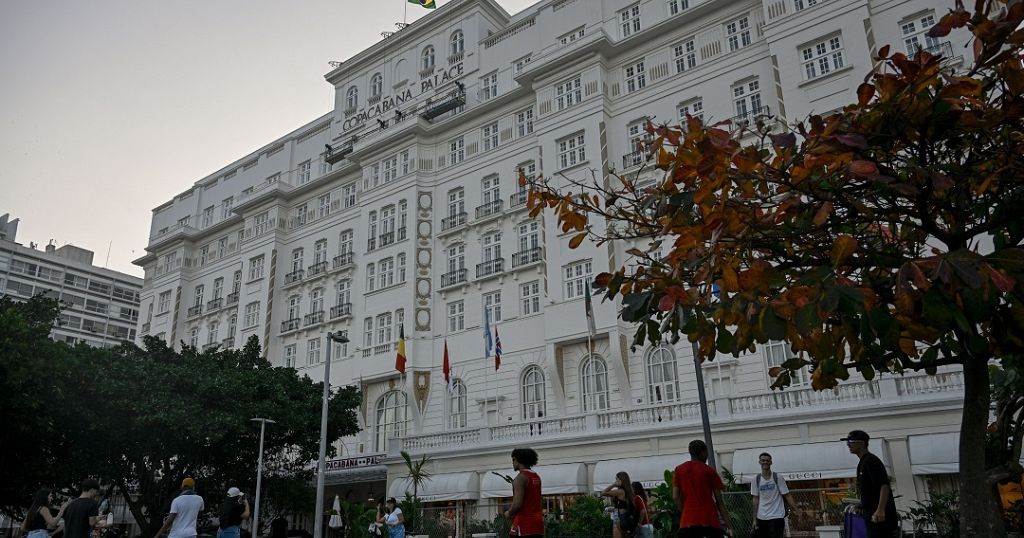 Brazil's iconic palace overlooking Copacabana Beach turns 100