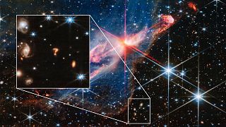 NASA'nın James Webb teleskobu 'kozmik soru işareti' fotoğrafı çekti