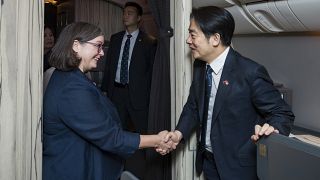 نائب رئيسة تايوان وليام لاي يصل الولايات المتحدة الأمريكية