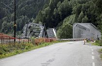 Κατάρρευση σιδηροδρομικής γέφυρας στη Νόρβηγία