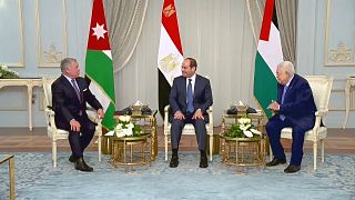 Egypte : Sissi reçoit Mahmoud Abbas et le roi Abdallah II de Jordanie