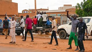  مظاهرة في نيامي - النيجر