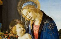 Painting by Italian artist Sandro Botticelli (circa 1480)