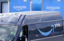 Amazon prime delivery trucks