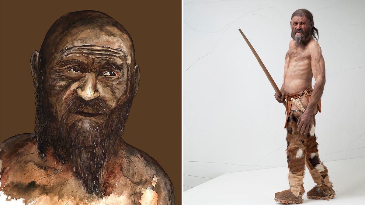 Study reveals how Ötzi the Iceman, Europe's oldest mummy, actually looked  while alive