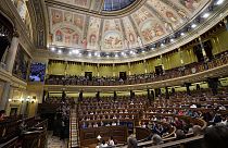 Πανοραμική άποψη του ισπανικού κοινοβουλίου