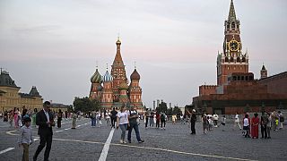 La place rouge à Moscou (Kremlin).