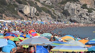 Weather forecasters predict temperatures up to 42C in Italy, 40C in France and 37C in Switzerland.
