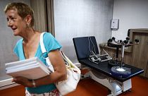 Former doctor, Isabelle Willemain, leaves her medical practice at the Bourtzwiller medical centre