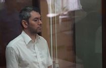 Grigorij Melkonyjanc a moszkai bíróságon 2023. augusztus 18-án