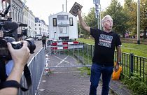 إدوين فاغنسفيلد رئيس الفرع الهولندي لحركة "بيغيدا" اليمينية المتطرفة