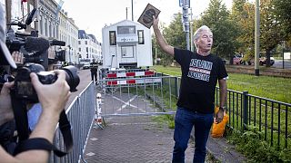 إدوين فاغنسفيلد رئيس الفرع الهولندي لحركة "بيغيدا" اليمينية المتطرفة