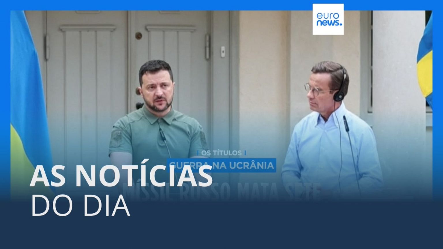 As notícias do dia | 20 Agosto 2023 - Manhã