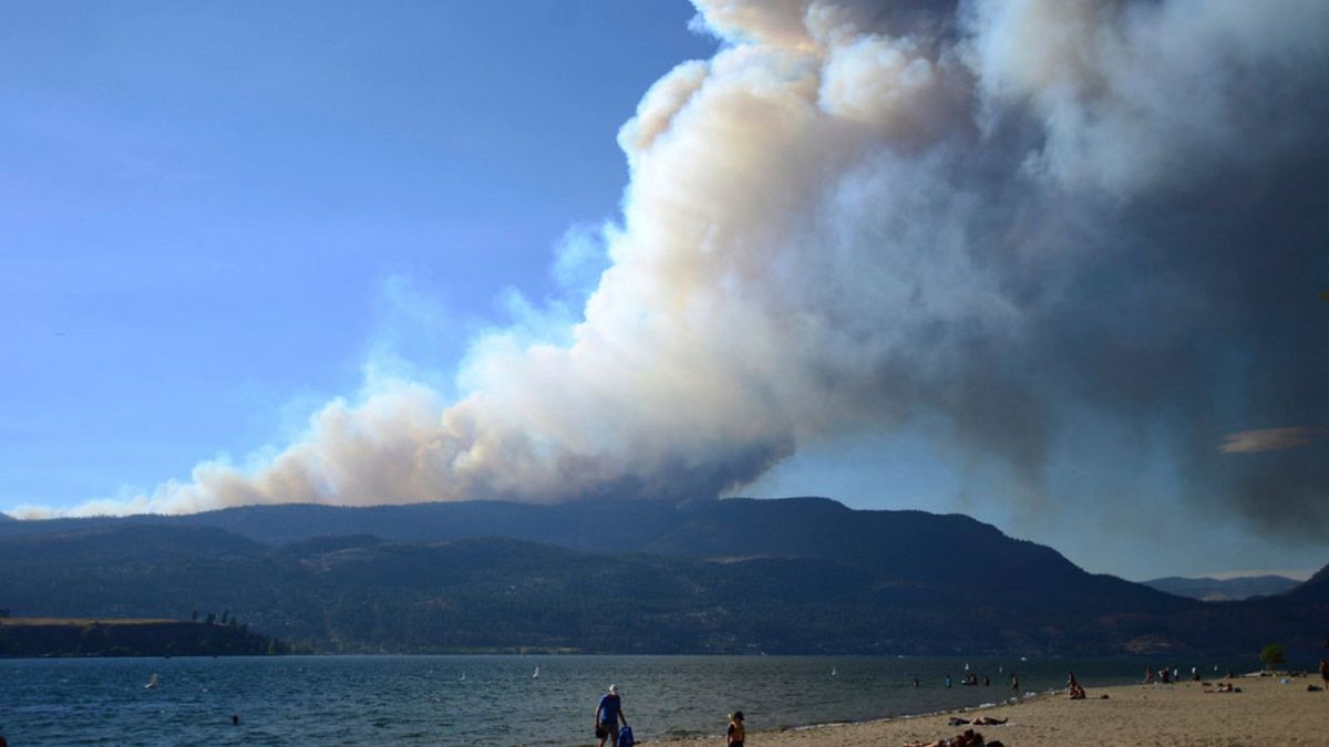 آتش‌سوزی جنگلی در کانادا