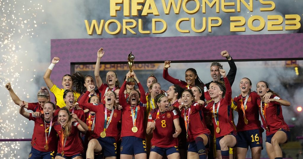 Spain wins first Women’s World Cup with 1-0 victory over England