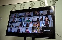 Çin'de salgın sırasında dersler çevrimiçi yapıldı (arşiv)