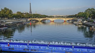 Seine Nehri'nde yüzme yarışları