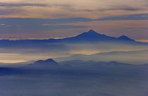 صورة من الارشيف- بيكو دي أوريسابا أعلى قمة في المكسيك وثالث أعلى قمة في أمريكا الشمالية.