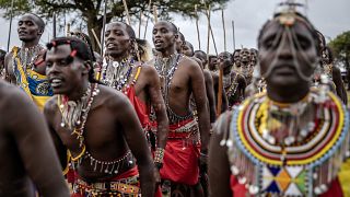 Hundreds of young Maasai in Kenya undergo right of passage to adulthood