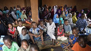 أطفال في مدرسة قرآنية في نيامي، النيجر، 16 أغسطس، 2023.