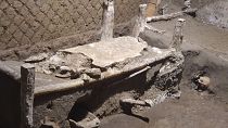اتاق زیر زمینی کشف شده در شهر پمپئی ایتالیا