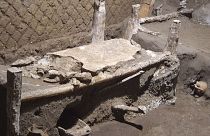 اتاق زیر زمینی کشف شده در شهر پمپئی ایتالیا