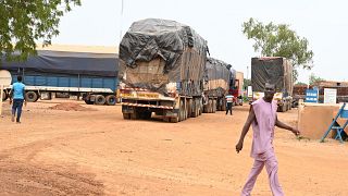 Hundreds of trucks with food and essentials reach Niamey
