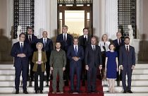 Οι ηγέτες που συμμετείχαν στο δείπνο στο Μέγαρο Μαξίμου