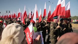Militärparade in Polen