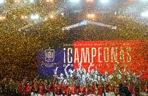 احتفالات في مدريد بإنجاز المنتخب الإسباني النسائي في كأس العالم للسيدات