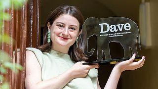 Lorna Rose Treen has been voted the winner of Dave’s Funniest Joke of the Fringe award 2023.